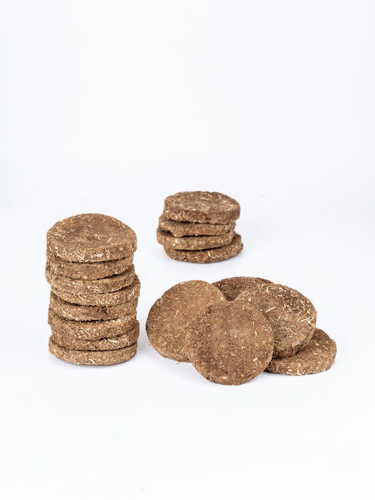 Cow Dung Cakes - Small