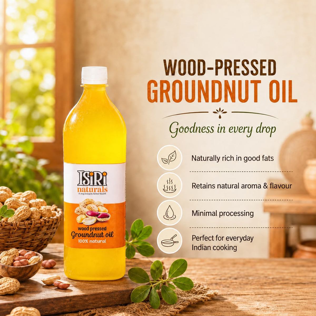 Wood Pressed Oil