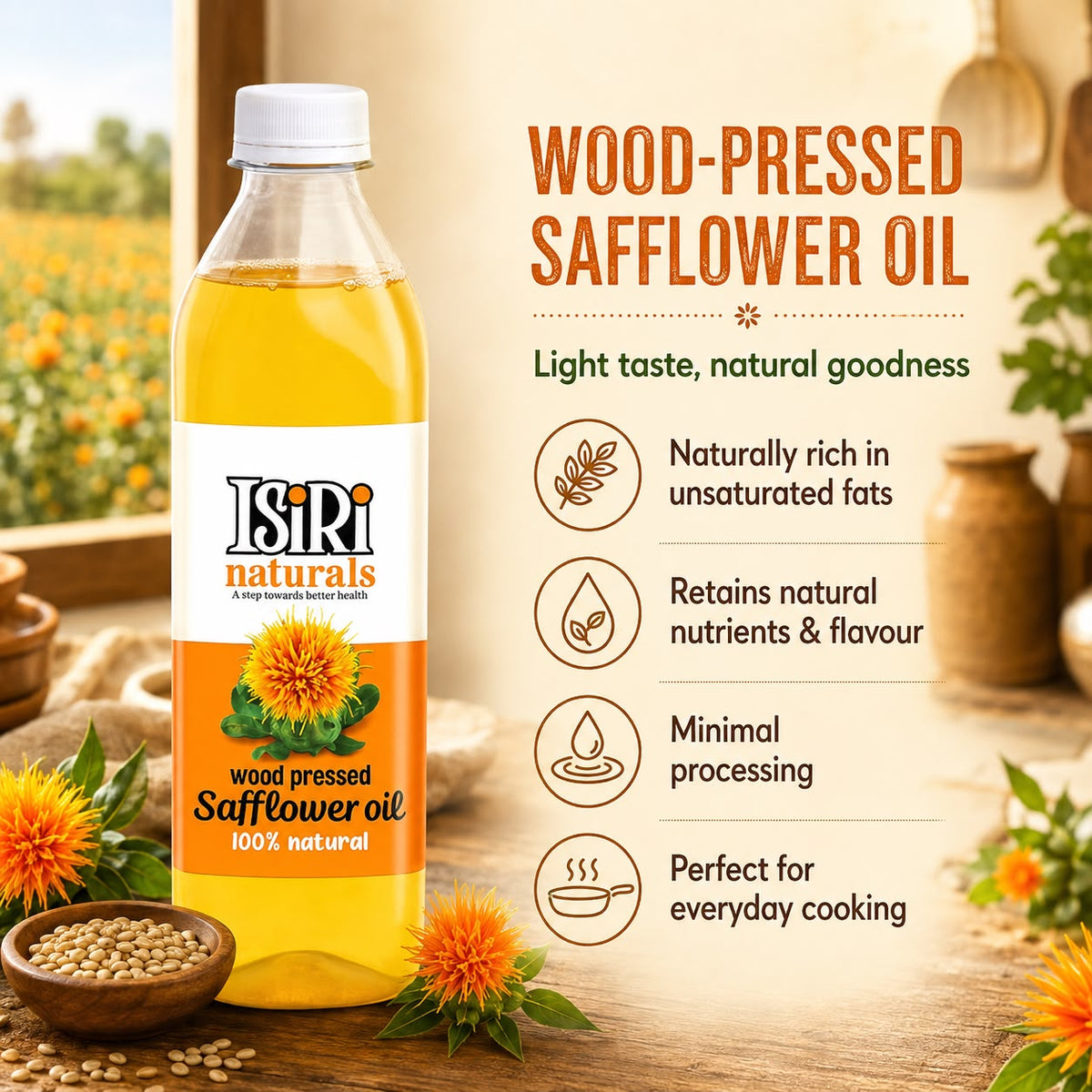 Wood Pressed Oil