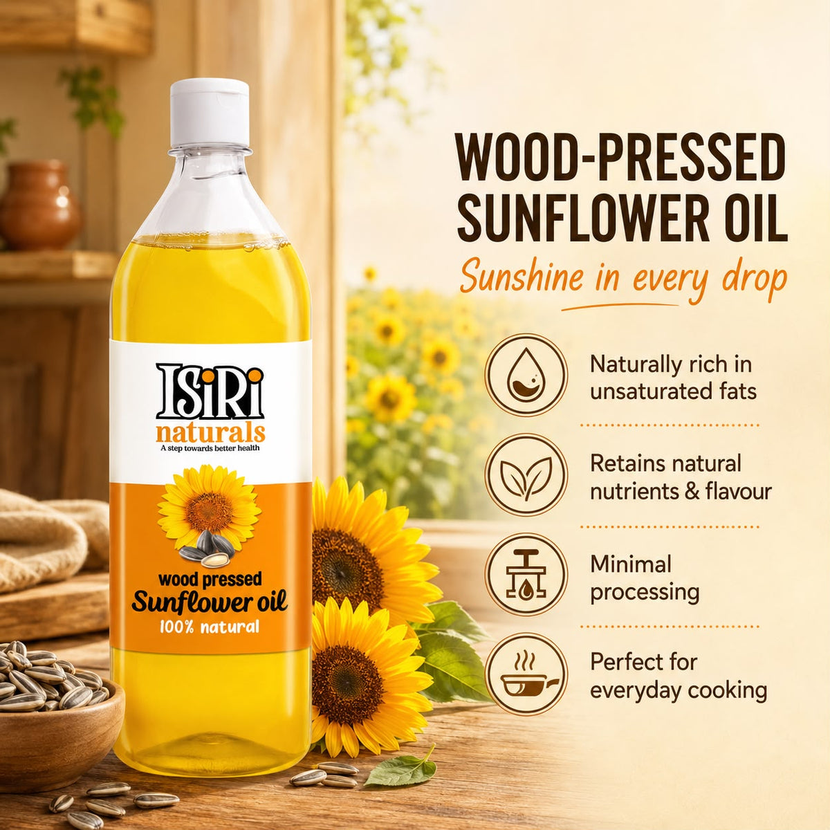 Wood Pressed Oil